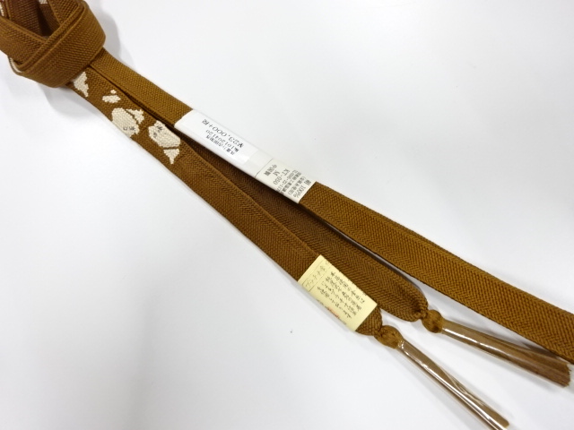 未使用品　正絹　手組帯締め